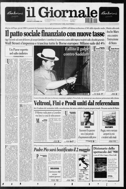 Il giornale : quotidiano del mattino